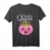 Kürbis Queen T-Shirt  Süßes Halloween Kostüm für Frauen, Mädchen & Kinder mit Jack O'Lantern Motiv
