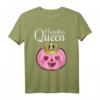 Kürbis Queen T-Shirt  Süßes Halloween Kostüm für Frauen, Mädchen & Kinder mit Jack O'Lantern Motiv
