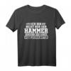 Ich bin nicht nur der Hammer Zimmerer T-Shirt  Lustiges Handwerker Design für Zimmerer, Holzarbeiter & Hobby-Handwerker als Geschenkidee