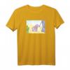 Sweet Baby Elefant - Handgefertigtes Aquarell Kunst T-Shirt für Babys, klassisch geschnitten