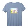 Sweet Baby Elefant - Handgefertigtes Aquarell Kunst T-Shirt für Babys, klassisch geschnitten