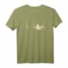 Pottery Handmade Herzschlag EKG Pulse T-Shirt  Für Keramik-Künstler, Töpfer & Bastler, perfektes Geschenk für Töpferei-Liebhaber