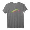 Bean Pod Handgefertigtes Kunst T-Shirt mit Aquarell-Design  Einzigartige, kunstvolle Kleidung für Kunstliebhaber