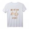 Geschenk für Tischler, Schreiner und Holz-Handwerk T-Shirt  Lustiges Berufssymbol in Holzoptik, perfekte Geschenkidee für Handwerker