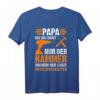 Herren Handwerker Papa Hausmeister T-Shirt  Cooles Geschenk für Handwerker, Hausmeister und Vatertag