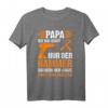 Herren Handwerker Papa Hausmeister T-Shirt  Cooles Geschenk für Handwerker, Hausmeister und Vatertag