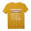 Lustiges Dachdecker Spruch T-Shirt | Geschenkidee für Handwerker | Humorvolles Berufskleidungsgeschenk
