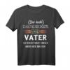 Herren Dachdecker Vater Zimmermann Handwerker T-Shirt mit Spruch - Lustiges Geschenk für Bauarbeiter, Zimmerer und Handwerker zum Vatertag
