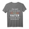 Herren Dachdecker Vater Zimmermann Handwerker T-Shirt mit Spruch - Lustiges Geschenk für Bauarbeiter, Zimmerer und Handwerker zum Vatertag