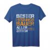Herren Heizungsbauer Heizungsbau Handwerker T-Shirt - Vintage Retro Design für Heizungsprofis, Meister & Azubi