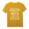 Einmal Mit Profis Arbeiten Spruch T-Shirt - Lustiges Handwerker T-Shirt für Kollegen mit Humor im Job