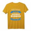 Herren Zerspanungsmechaniker Dreher Fräser Handwerker Geschenk T-Shirt - Lustiges Berufsmotiv für Mechaniker, Gesellen & Meister mit Humor