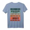 Herren Schlosser Geburtstag Januar geboren Handwerker T-Shirt  Lustiges Geschenk für Beruf, Abschluss & Geburtstag für Schlosser, Gesellen & Lehrlinge