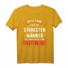 Fensterbauer Geschenk - Humorvolles Handwerker T-Shirt mit Sarkasmus für starke Männer im Bauwesen