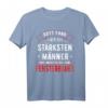 Fensterbauer Geschenk - Humorvolles Handwerker T-Shirt mit Sarkasmus für starke Männer im Bauwesen