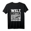 Schreiner Tischler Handwerker Holzverarbeitung T-Shirt  Perfektes Geschenk für Holzprofis, Handwerker & Holzliebhaber