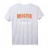 Meister Stundenlohn Meisterprüfung Handwerker T-Shirt  Perfektes Motiv für Maurer- und Dachdeckermeister