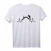 Dachdeckerin Herzschlag T-Shirt  Perfektes Geschenk für Dachdecker, Handwerker & Elektriker zum Geburtstag oder Abschluss