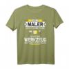 Ein Maler macht keine Pause - Lustiges Maler & Lackierer T-Shirt für Handwerker, Malermeister & Geburtstags- oder Vatertagsgeschenk