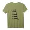 Flaschenöffner Handwerk 0,33 Schlüssel Design T-Shirt  Lustiges Werkzeug Geschenk für Handwerker und Schraubenliebhaber