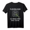 Lustiges Retro Fliesenleger Handwerker T-Shirt  Perfektes Geschenk für Fliesenleger, Heimwerker & Rentner zum Geburtstag, Weihnachten & Vatertag