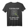 Lustiges Retro Fliesenleger Handwerker T-Shirt  Perfektes Geschenk für Fliesenleger, Heimwerker & Rentner zum Geburtstag, Weihnachten & Vatertag
