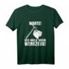 Warte Ich hole mein Werkzeug - Lustiges Schrauber & Handwerker T-Shirt mit Hammer & Klebeband Motiv, perfekt als Geschenk für Hobby und Profi bei Vatertag, Muttertag, Geburtstag & Weihnachten