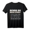 BEVOR DU MICH STÖRST - Humorvolles Techniker & Handwerker T-Shirt als Geschenk für Elektriker, Heimwerker & Techniker