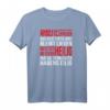 Damen Handwerker T-Shirt mit V-Ausschnitt - Lustiger Spruch 'Arbeite ruhig und zufrieden' für Bauarbeiterinnen & Werkstattarbeit