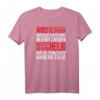 Damen Handwerker T-Shirt mit V-Ausschnitt - Lustiger Spruch 'Arbeite ruhig und zufrieden' für Bauarbeiterinnen & Werkstattarbeit