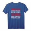 Damen Handwerker T-Shirt mit V-Ausschnitt - Lustiger Spruch 'Arbeite ruhig und zufrieden' für Bauarbeiterinnen & Werkstattarbeit