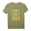 Damen Elektrikerin Handwerkerin Elektronikerin T-Shirt mit Humor  Witziges Outfit für Frauen im Elektrohandwerk, Azubis & Meisterinnen