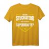 Stuckateur T-Shirt mit lustigem Berufsspruch  Lustiges Geschenk für Kollegen, Handwerker & Helden im Job