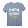 Stuckateur T-Shirt mit lustigem Berufsspruch  Lustiges Geschenk für Kollegen, Handwerker & Helden im Job
