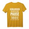 Schlosser T-Shirt - Lustiges Handwerk Geschenk für Schlosser, Handwerker und Berufstätige mit Schlüssel-Motiv