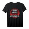 Herren Schreiner T-Shirt - Lustiges Handwerker Shirt für Zimmermann, Tischler & Holzarbeiter als Geschenk zum Geburtstag oder Vatertag