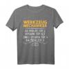 Werkzeugmechaniker Prüfungsvorbereitung Handwerk Mechaniker T-Shirt  Perfekt für Azubis und Berufseinsteiger im Handwerk