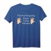 Zwei linke Hände Ungeschickt Handwerk T-Shirt - Lustiges Geschenk für Tollpatsche und Praktikumsvermeider