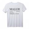 Lustige Berufsbekleidung für Maler im Handwerk - T-Shirt mit Spruch 'Halbgötter in Weiß' für Handwerker & Kollegen