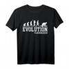 Evolution Fliesenleger T-Shirt  Handwerker & Bauarbeiter Outfit mit Motiv für Fliesenleger auf Baustellen