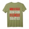 Arbeite Ruhig und Zufrieden Handwerker T-Shirt mit lustigem Spruch  Perfekt für Bauarbeiter und Werkstattprofis