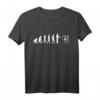 Evolution Glockengießer Geschenk T-Shirt - Perfekt für Handwerker, Metallgießer & Glockengießer als originelles Geschenk für jeden Anlass