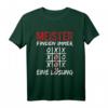 Meister Finden Immer Eine Lösung Handwerker T-Shirt mit Spruch - Perfektes Geschenk für Meister & Handwerker