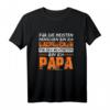 Dachdecker Papa cooler Spruch Geschenkidee - Handwerker T-Shirt für Meister, Azubi & Kollegen, ideal zu Vatertag & Geburtstag