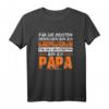 Dachdecker Papa cooler Spruch Geschenkidee - Handwerker T-Shirt für Meister, Azubi & Kollegen, ideal zu Vatertag & Geburtstag