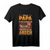 Papa Lustig Vatertag Geschenk Handwerker Spruch T-Shirt - Lustiges Geschenk für Opa, Vater, Ehemann & Männer mit Handwerksberuf
