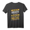 Kreativ Kernkompetenz Maler Malerei Lackierer Handwerk T-Shirt - Lustiges Geschenk für Handwerker auf Baustelle