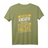 Kreativ Kernkompetenz Maler Malerei Lackierer Handwerk T-Shirt - Lustiges Geschenk für Handwerker auf Baustelle