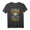 Herren Elektriker Papa T-Shirt - Persönliches Geschenk für Meister, Handwerker & Elektroniker mit Spruch