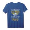 Herren Elektriker Papa T-Shirt - Persönliches Geschenk für Meister, Handwerker & Elektroniker mit Spruch